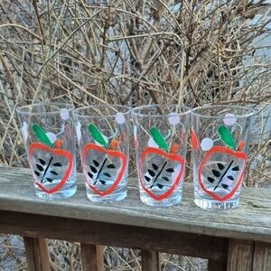 Kate Spade All In Good Taste Set Of 4 Drinking Glasses